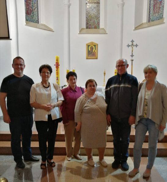 Przedstawiciele Wspólnoty Żywego Różańca z Łasina odwiedzili naszą Parafię – 1 września 2022