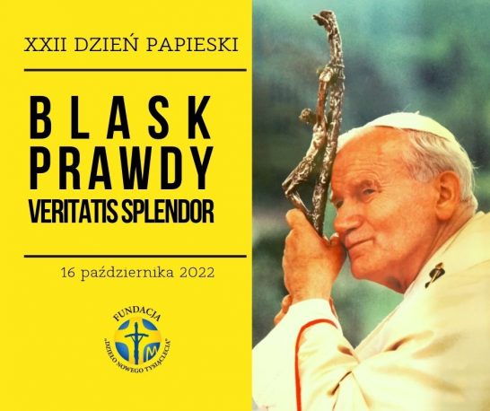 XXII Dzień Papieski – 16 października 2022