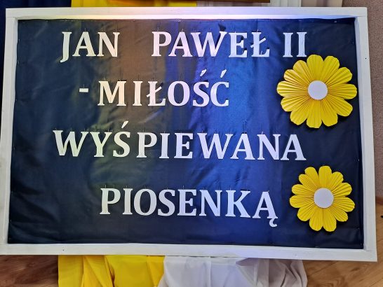 Gminny Konkurs Piosenki “Jan Paweł II – Miłość wyśpiewana piosenką” – 17 maja 2023