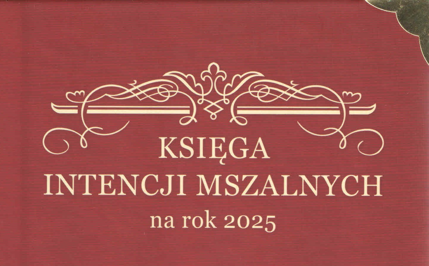 You are currently viewing Księga Intencji Mszalnych na 2025 rok