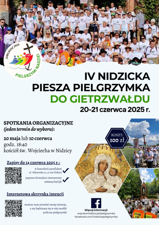 IV Nidzicka Piesza Pielgrzymka do Gietrzwałdu
